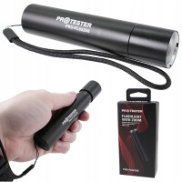 Фонарик светодиодный (LED) ZOOM (+функция Powerbank)  PROTESTER PRO-FL0220S