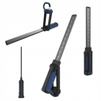 Фонарь светодиодный на магните 10+1, тонкий, аккумуляторный 2200 mAh (GERMANY) G.I.KRAFT TL-1001