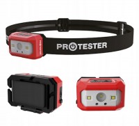 Фонарь налобный светодиодный (LED) аккумуляторный с сенсором (GERMANY) PROTESTER HL-0204