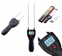 Портативный влагомер зерна, зонд 30см (7,5~55%) BENETECH GM650A