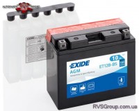 акумуляторMOTOR EXIDE B/O 12V 10AH 160A YT12B-BS/ET12B-BS