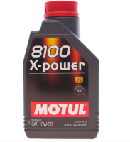 854811 MOTUL Олива 10W60 X-Power 8100 (1л) (106142)