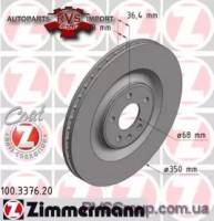 Диск гальмівний Coat Z