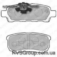 Комплект тормозных колодок, дисковый тормоз