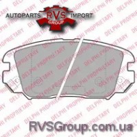 Комплект тормозных колодок, дисковый тормоз