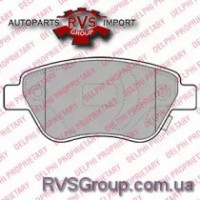 Комплект тормозных колодок, дисковый тормоз