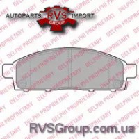 Комплект тормозных колодок, дисковый тормоз