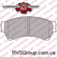 Комплект тормозных колодок, дисковый тормоз