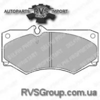 Комплект тормозных колодок, дисковый тормоз