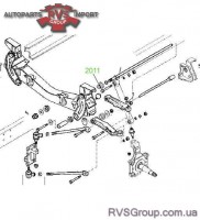 Сайлентблок торсиона