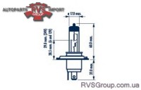 Лампа накаливания, фара дальнего света; Лампа накаливания, основная фара; Лампа накаливания, противотуманная фара; Лампа