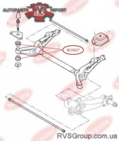 Сайлентблок поперечного рычага задней подвески/ Nissan X-Trail