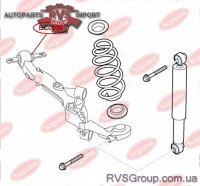 Сайлентблок рессоры, (бол.)   DB312