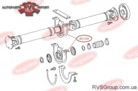 Сайлентблок задней поперечной тяги стабилизатора/Peugeot 605