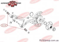 Втулка пер. стабилизатора, 22mm 86-94