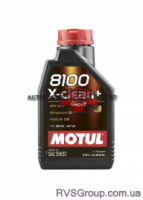 Олива MOTUL 8100 X-clean + 5W30 12х1 L