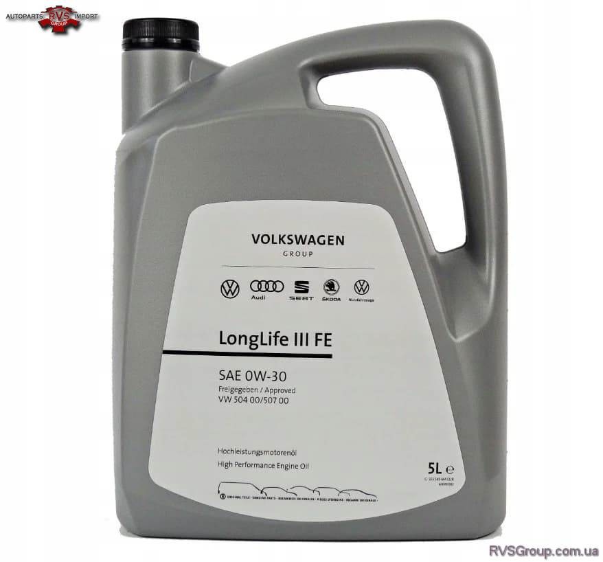 VW Longlife III FE 0W30  504.00/507.00 5L