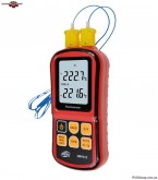 Термопарный термометр -250-1767°C  BENETECH GM1312